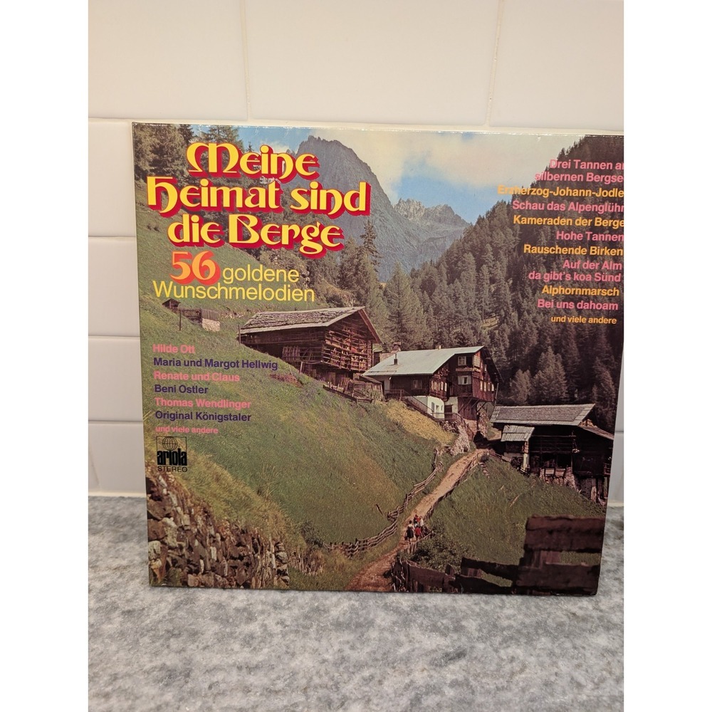 German Folk Vintage Vinyl, Authentic, Excellent Condition